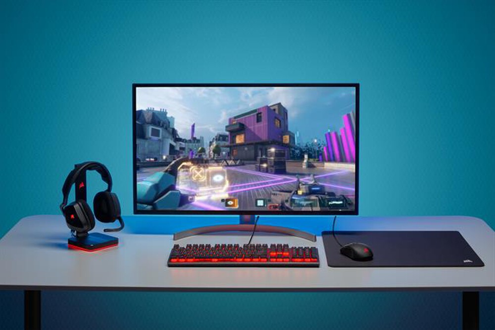 "CORSAIR - Tastiera gaming CORSAIR K60 PRO-Nero/Rosso"