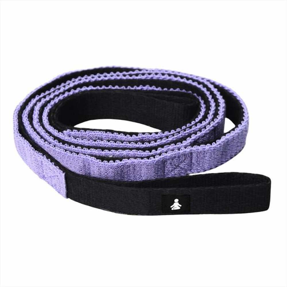 "FITPADDY - FASCIA STRETCHING AD ANELLI - YGSP01-viola / nero"