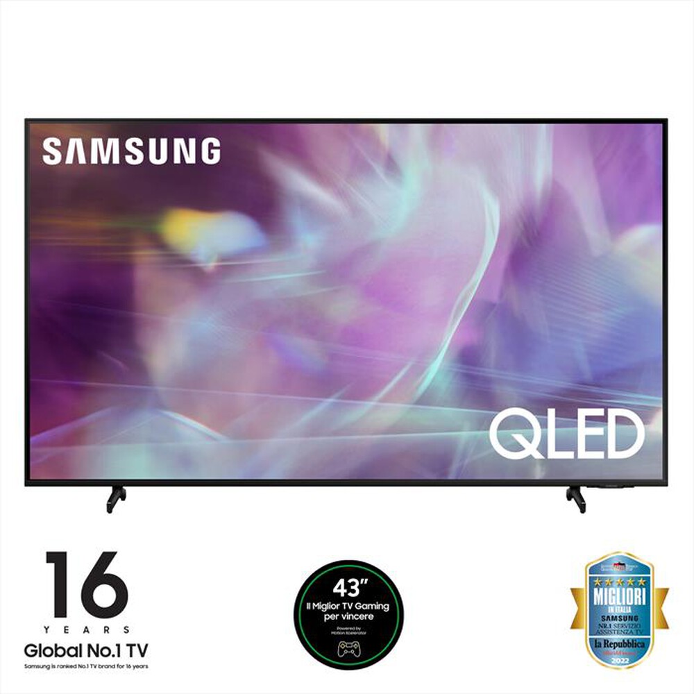 "SAMSUNG - Smart TV QLED 4K 43” QE43Q60A-Black"