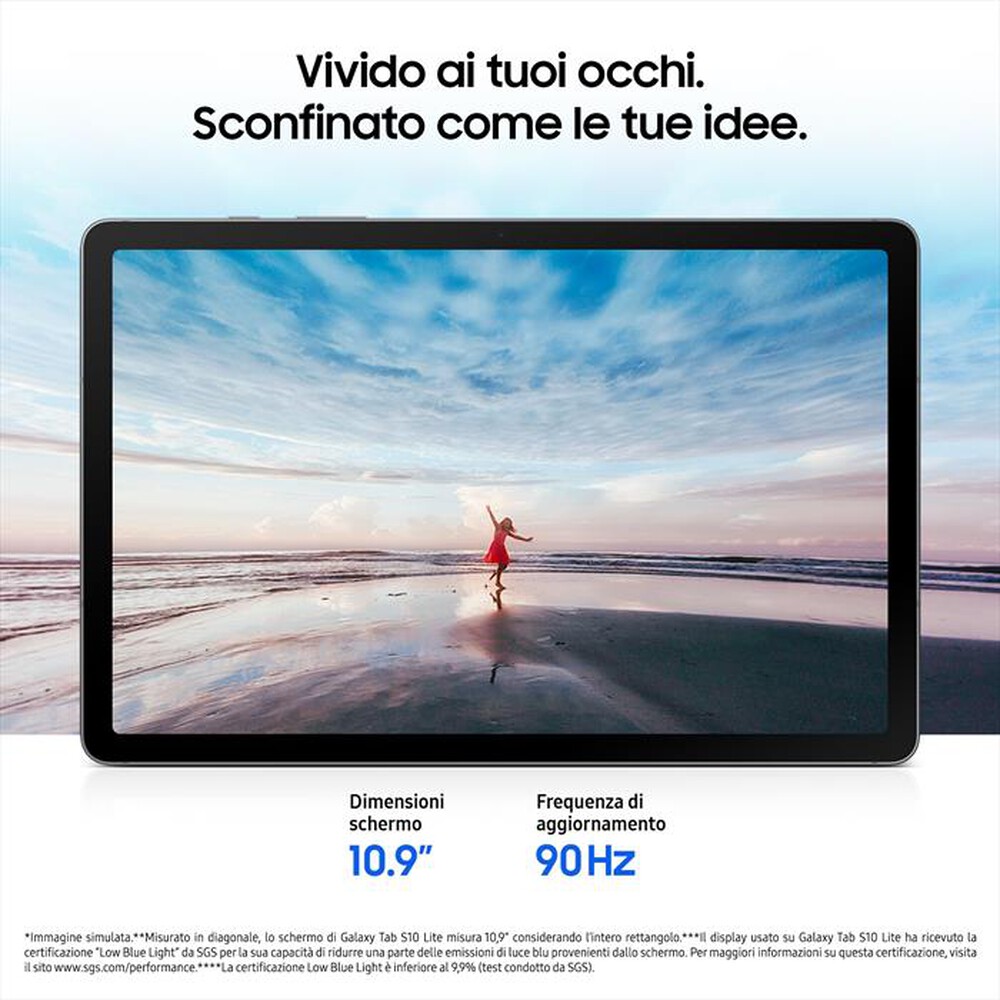 Immagine del prodotto SAMSUNG - GALAXY TAB S10 LITE 6+128GB 5G-Silver