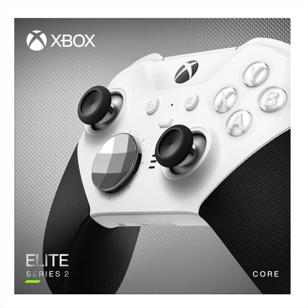 "MICROSOFT - CONTROLLER WIRELESS ELITE PER XBOX SERIES 2 - CORE-Bianco e nero"