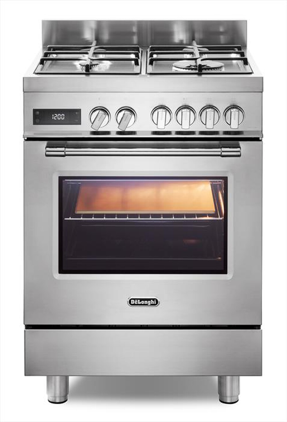 "DE LONGHI - Cucina PRO 66 MXL PZ Classe A-Inox"