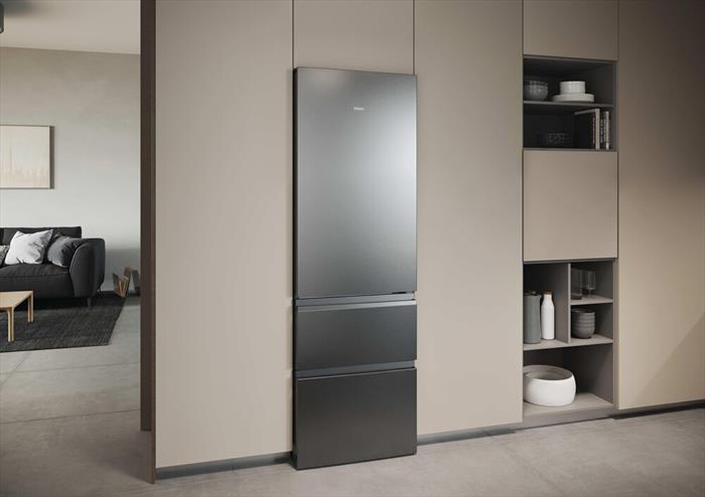 Immagine del prodotto HAIER - Frigorifero combinato HTR3618CNMG Classe C 360 lt-Argento