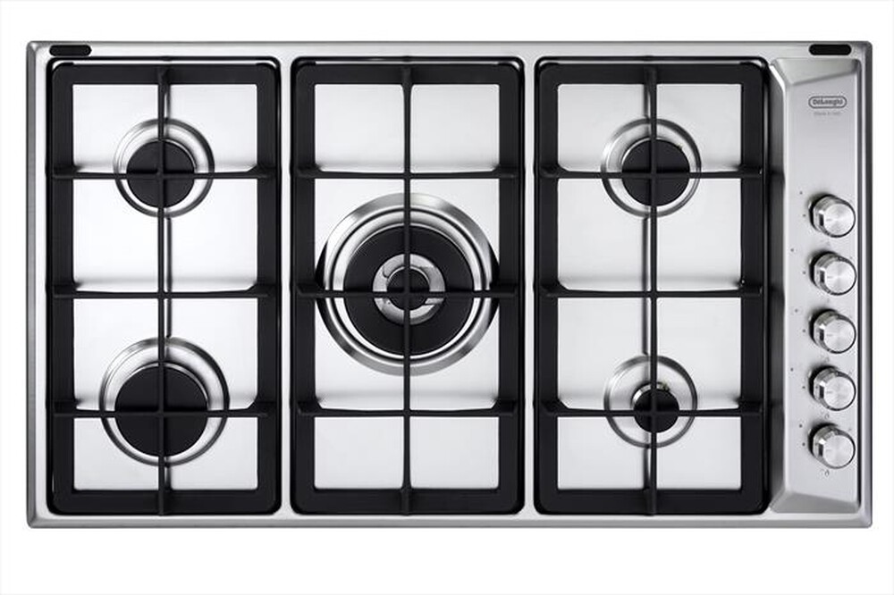 "DE LONGHI - Piano cottura a gas PLI 59 GHD 86cm-Inox"