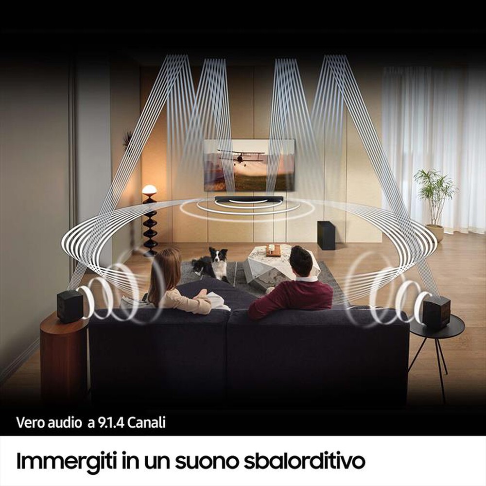 Immagine del prodotto SAMSUNG - Soundbar HW-Q930D/ZF, 9.1.4 CANALI, 540W, 2024-TITAN BLACK