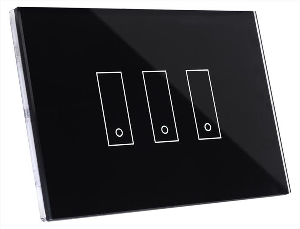 "IOTTIE - Interruttore wifi smart per luci, cancelli LSW2I3B-Nero"