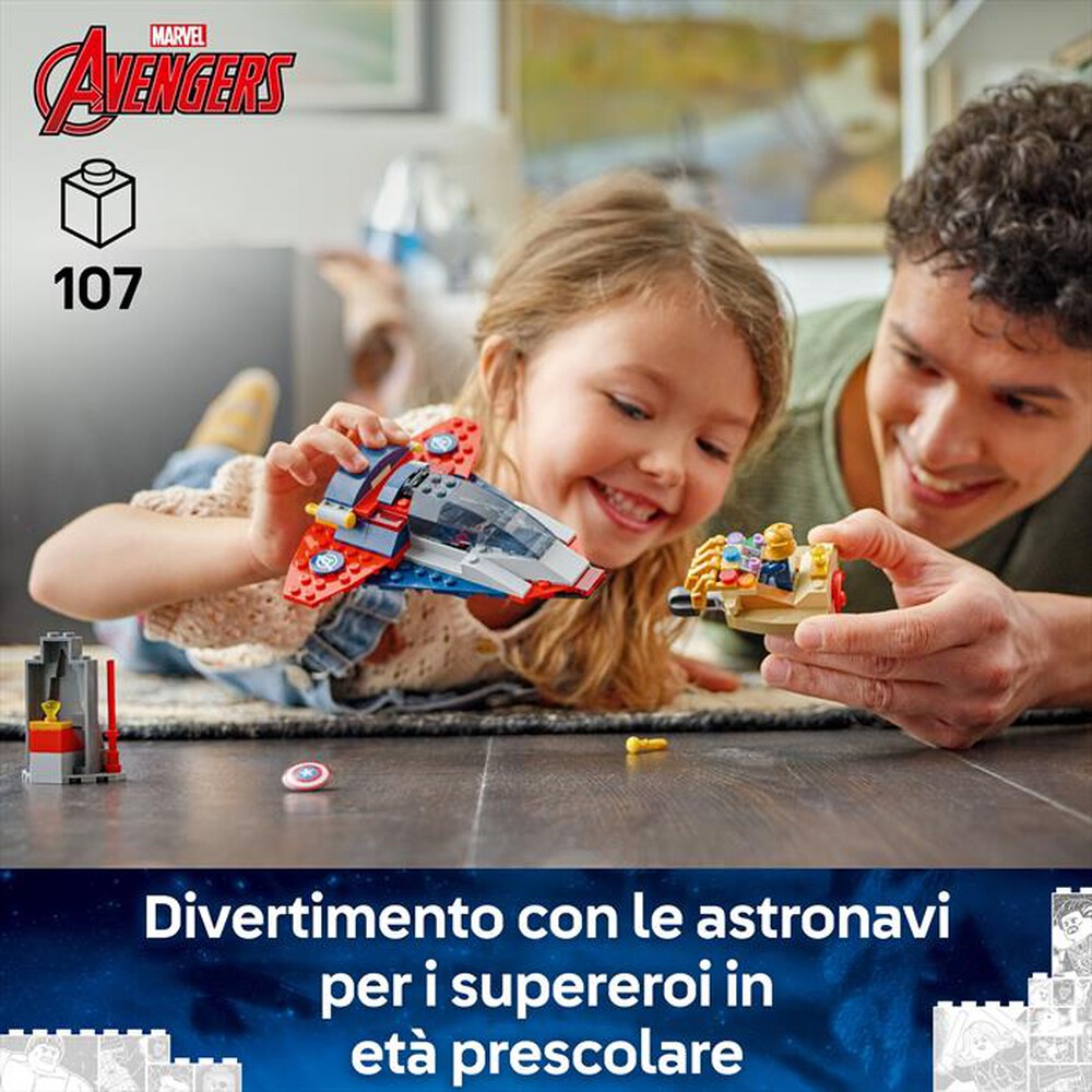 Immagine del prodotto LEGO - SUPER HEROES MARVEL Captain America e Thanos 76319