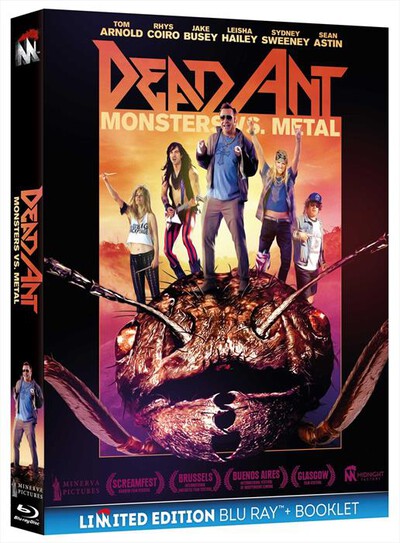 Midnight Factory - Dead Ant - Monsters Vs. Metal (Blu-Ray+Booklet)