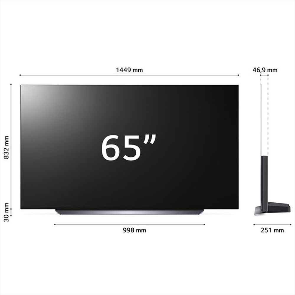"LG - Smart TV OLED UHD 4K 65\" OLED65CS6LA.API-Blu"