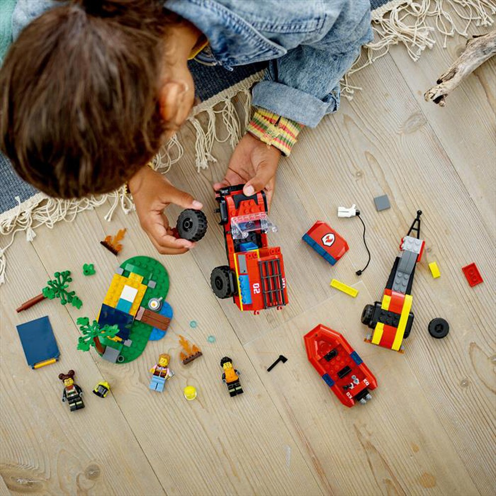 Immagine del prodotto LEGO - CITY Fire Fuoristrada antincendio e gommone 60412