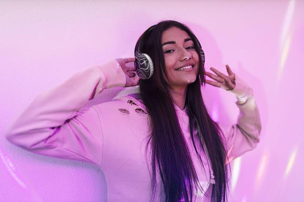 Immagine del prodotto CELLULARLINE - Cuffia wireless on-ear BTMUSICSOUNDFAN241-Nero