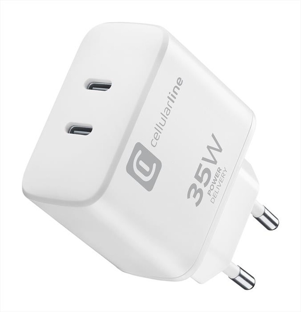 "CELLULARLINE - Caricatore da rete ACHIPHUSB2PD35WW-Bianco"