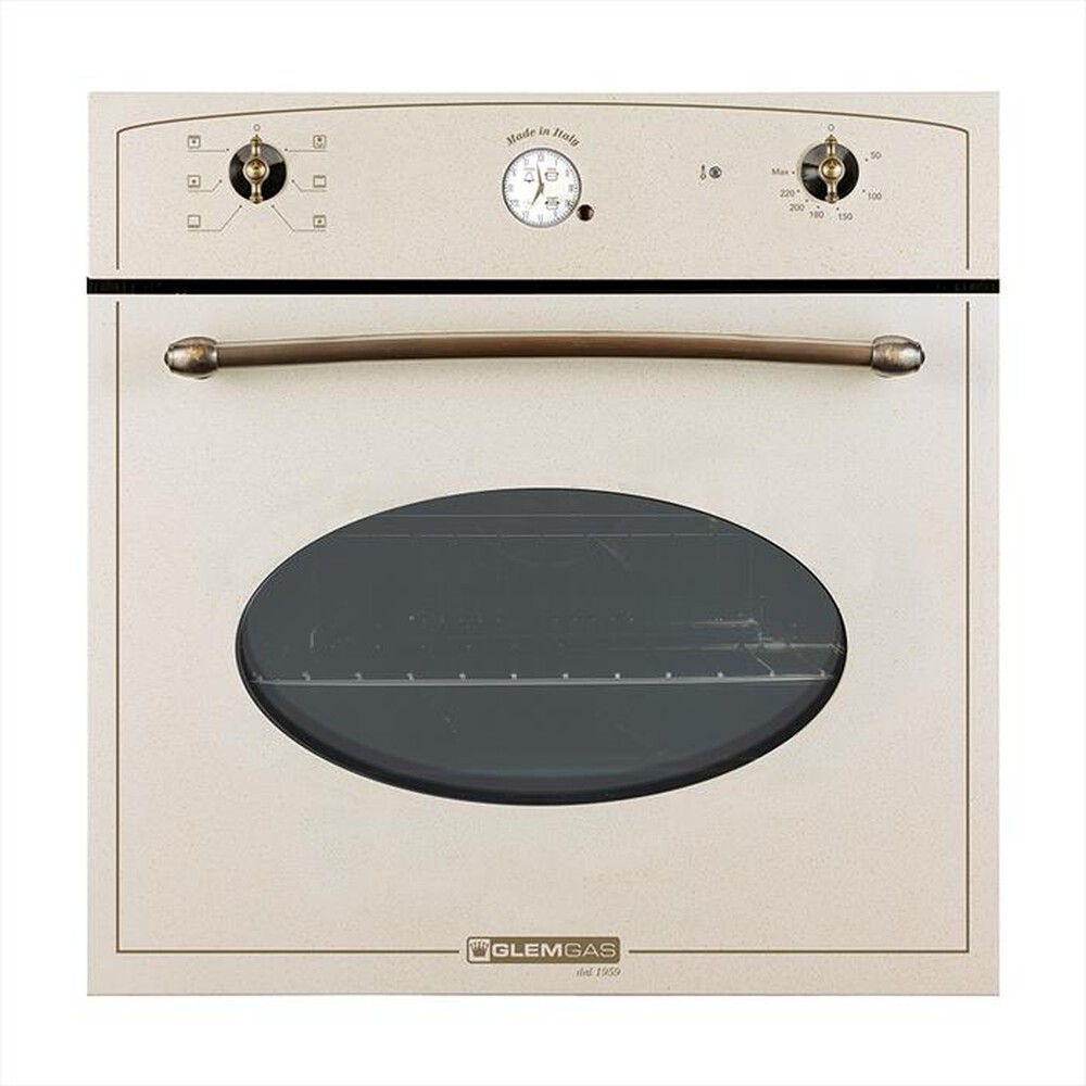 "GLEM GAS - Forno incasso elettrico GFT64SA Classe A-SABBIA"