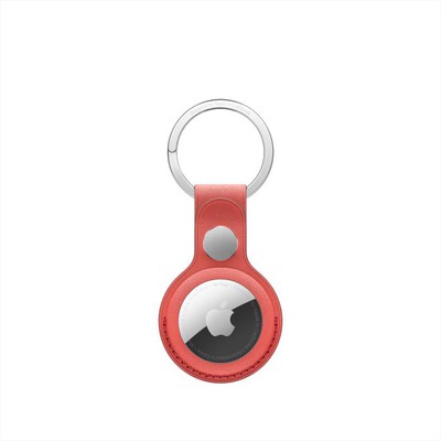 APPLE - Portachiavi AirTag FineWoven - Coral-Corallo