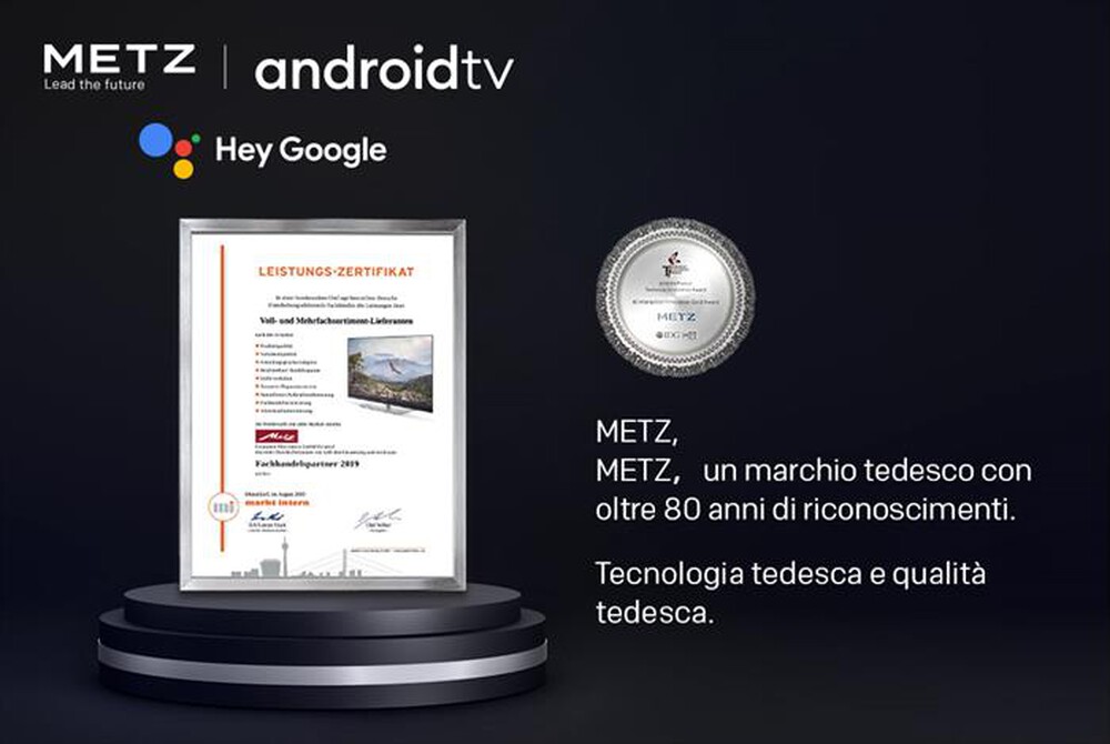 Immagine del prodotto METZ - Smart TV LED UHD 4K 50" 50MUC6100Z