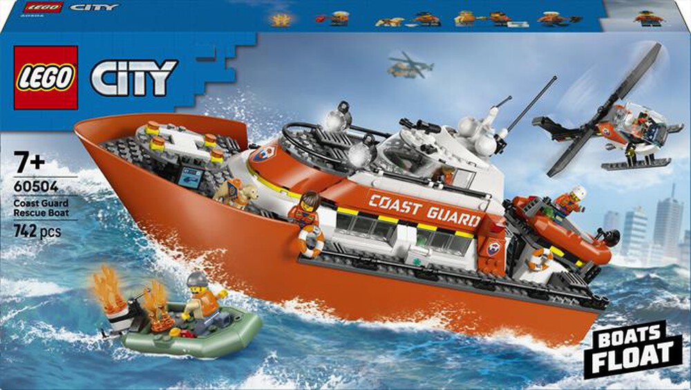 Immagine del prodotto LEGO - CITY Motoscafo di soccorso ed elicottero - 60504