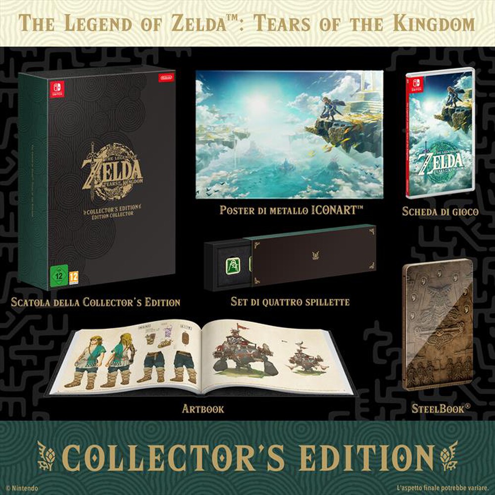 Immagine del prodotto NINTENDO - The Legend of Zelda - Tears of the Kingdom Coll.Ed