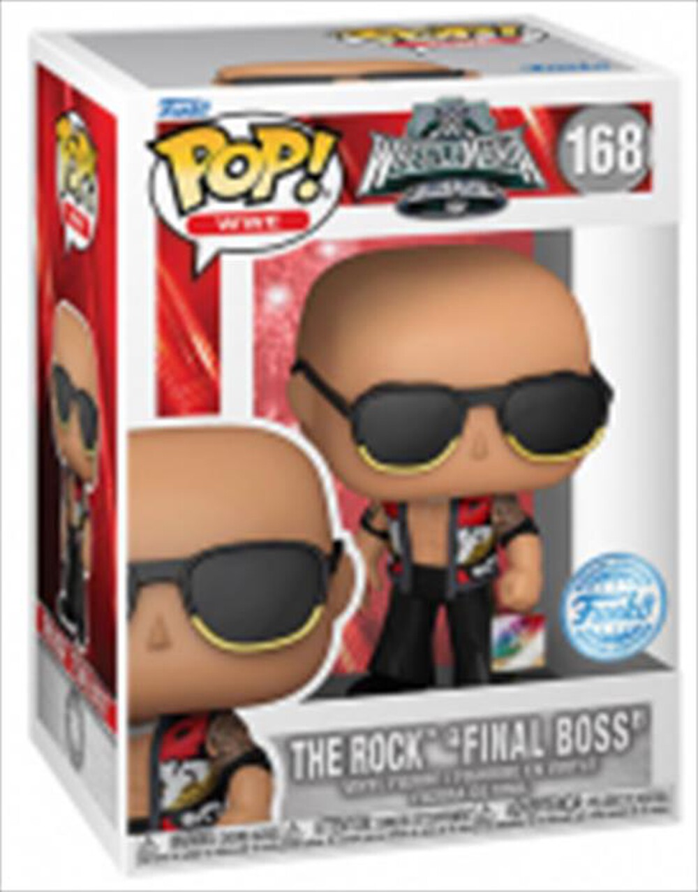 Immagine del prodotto FUNKO - 85992 WWE The Rock Final Boss 168