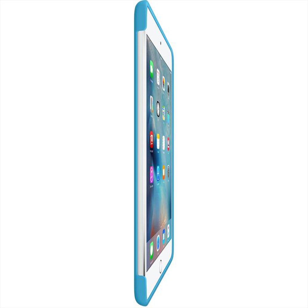 "APPLE - Custodia in silicone per iPad mini 4-Azzurro"