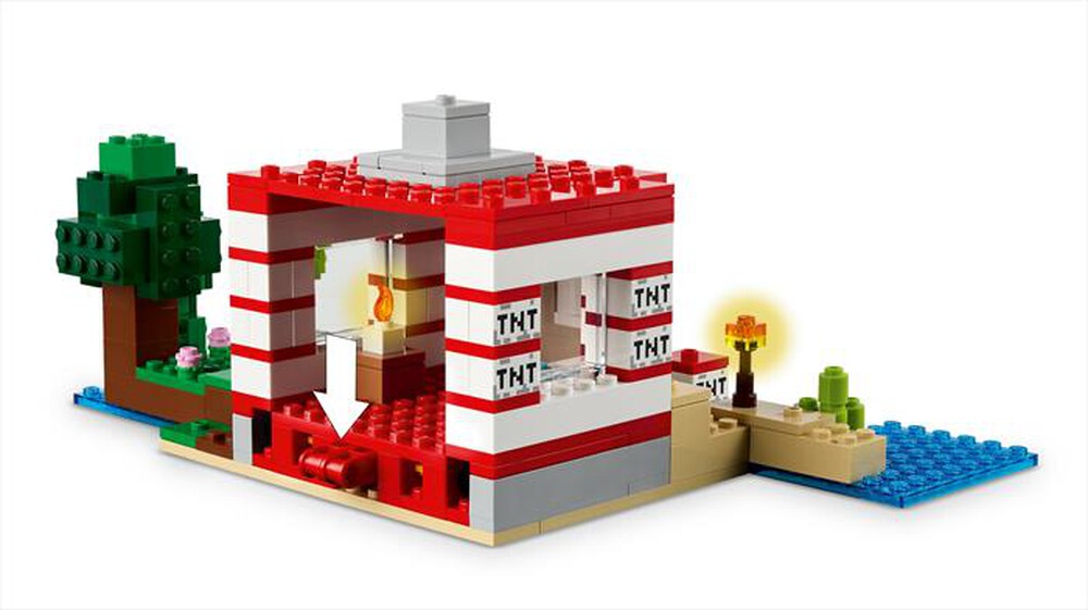 "LEGO - MINECRAFT Casa nella giungla esplosiva - 21275"