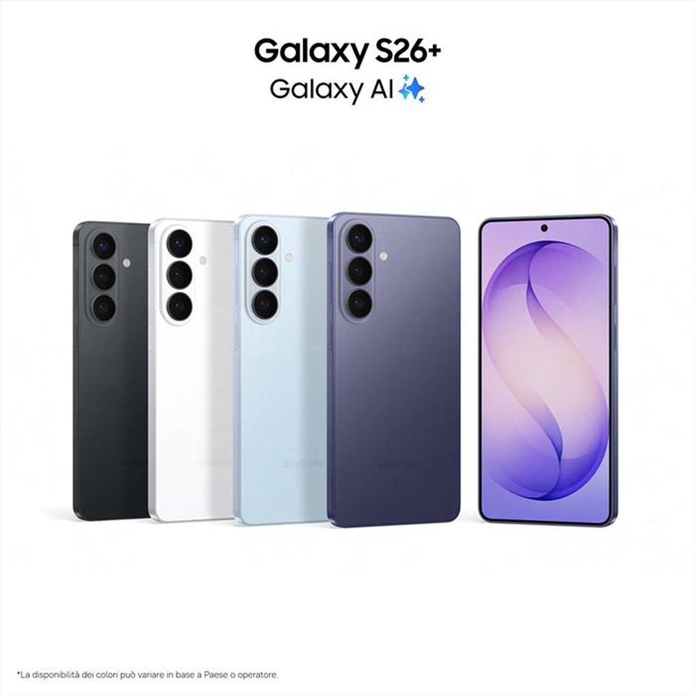 Immagine del prodotto SAMSUNG - Smartphone Galaxy S26+ 256GB/12GB-Cobalt Violet