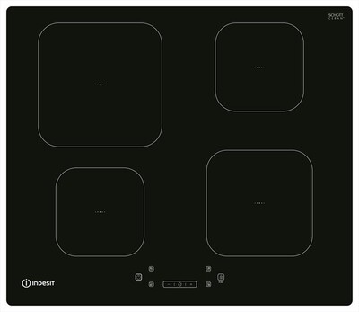 INDESIT - Piano cottura induzione IS 83Q60 NE 59 cm-Nero