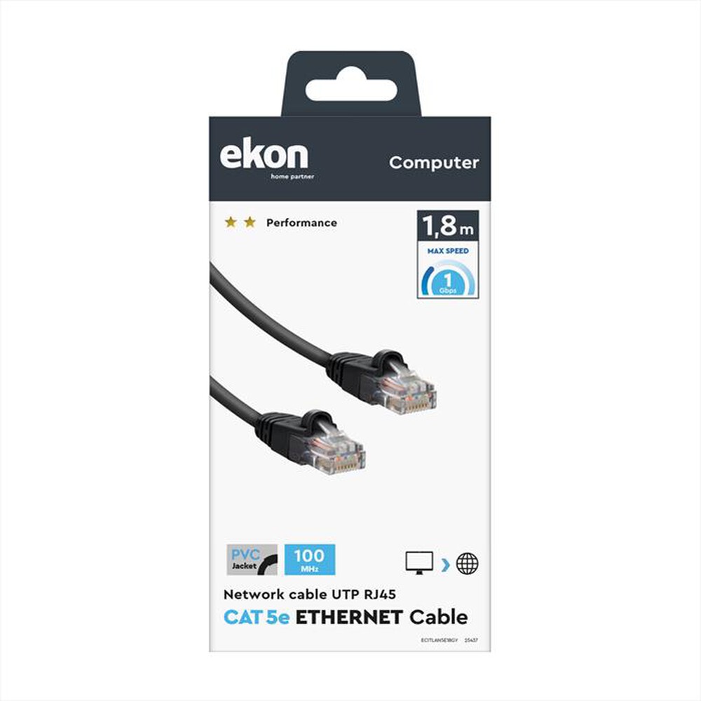 "SBS - ECITLAN5E18GY-Nero"