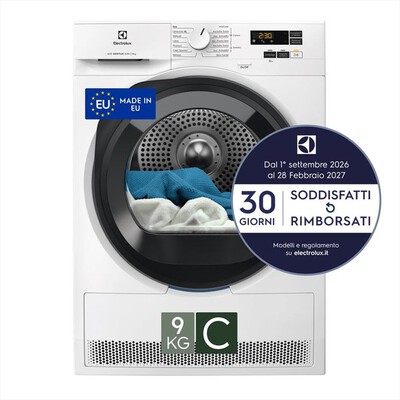 ELECTROLUX - Asciugatrice EW6HBG19G 9 Kg Classe C-Bianco