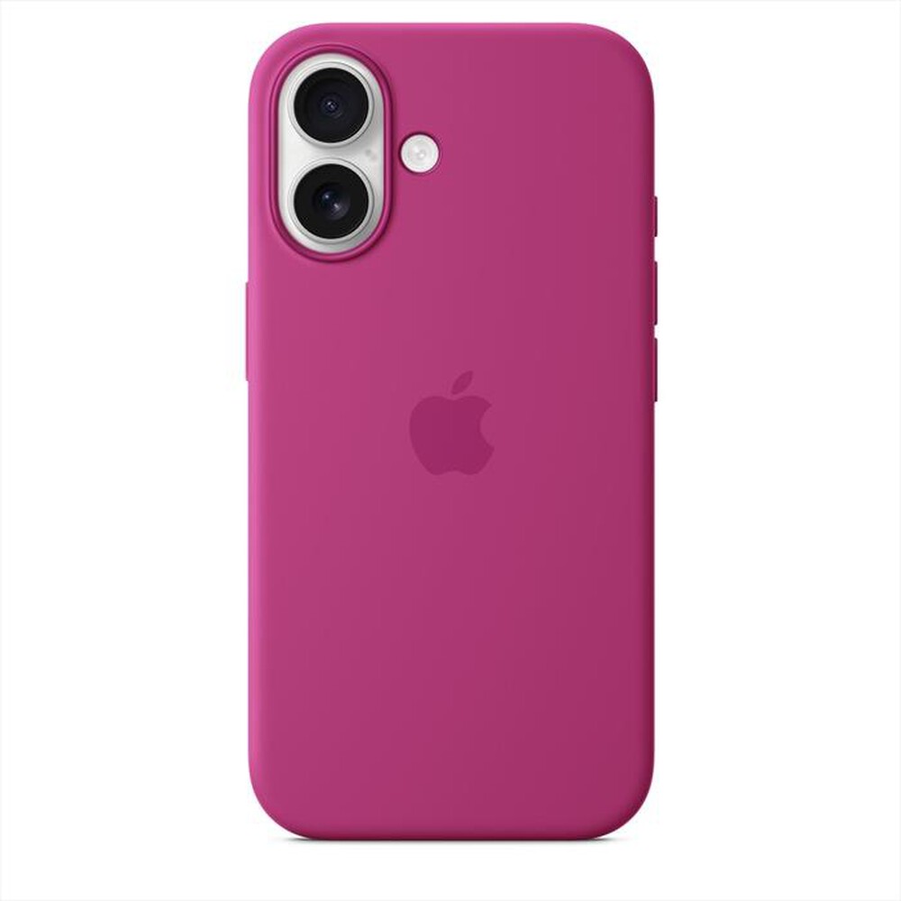 "APPLE - Custodia MagSafe in silicone MYY53ZMA iPhone 16-Fucsia"