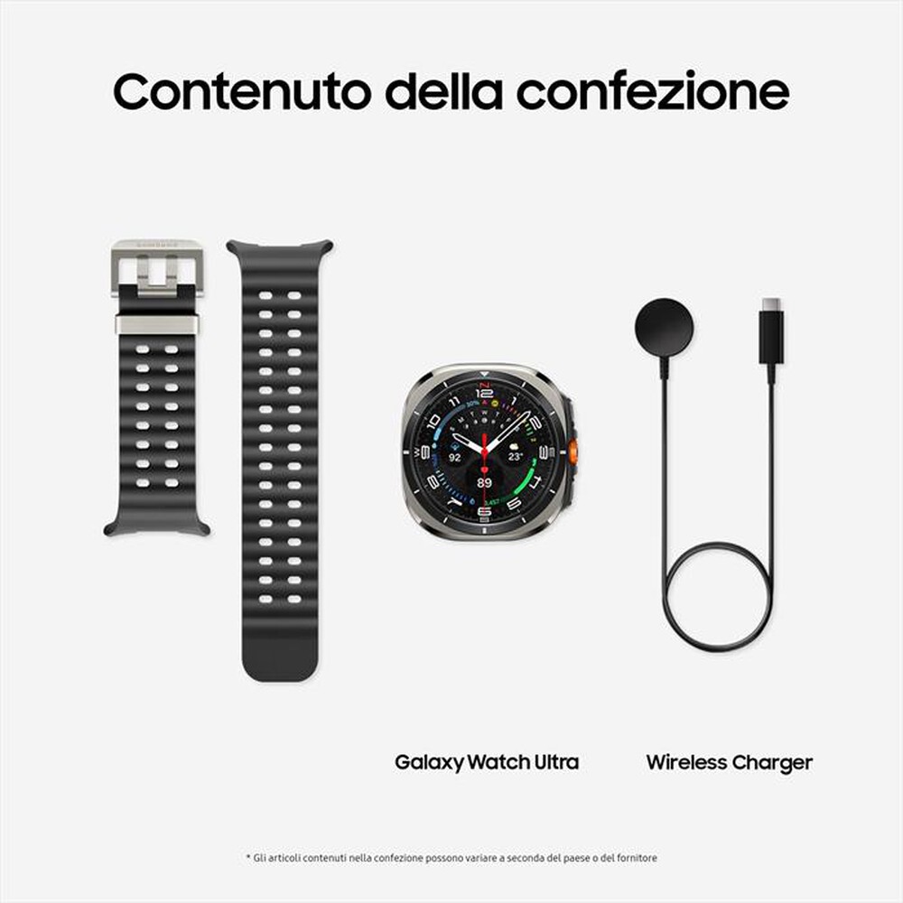 "SAMSUNG - Galaxy Watch Ultra 47mm LTE-TITANIUM SILVER"