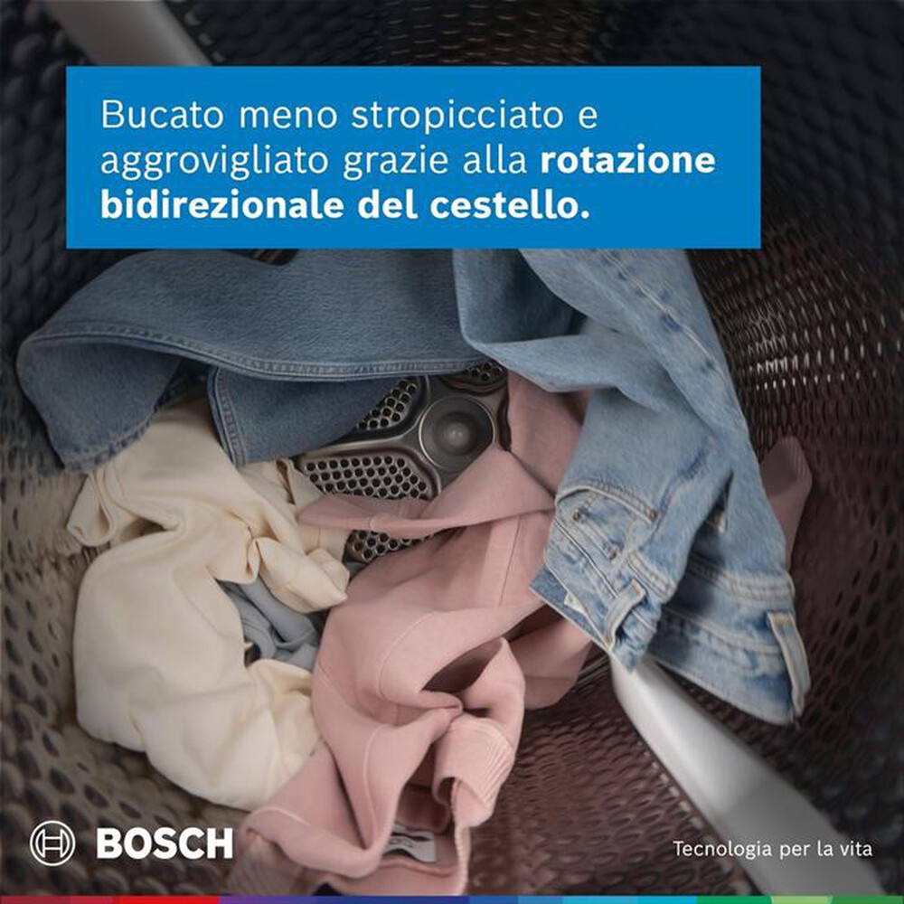 Immagine del prodotto BOSCH - Asciugatrice WRB247C0IT 9Kg Classe A-Bianco