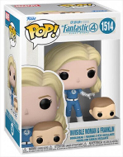 FUNKO - Fantastici 4 Invisible Woman w/Franklin 1514 83583