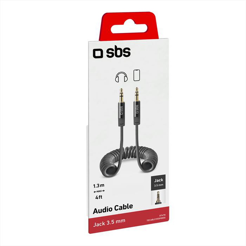 Immagine del prodotto SBS - TECABLE35SPIRDG-Grigio scuro