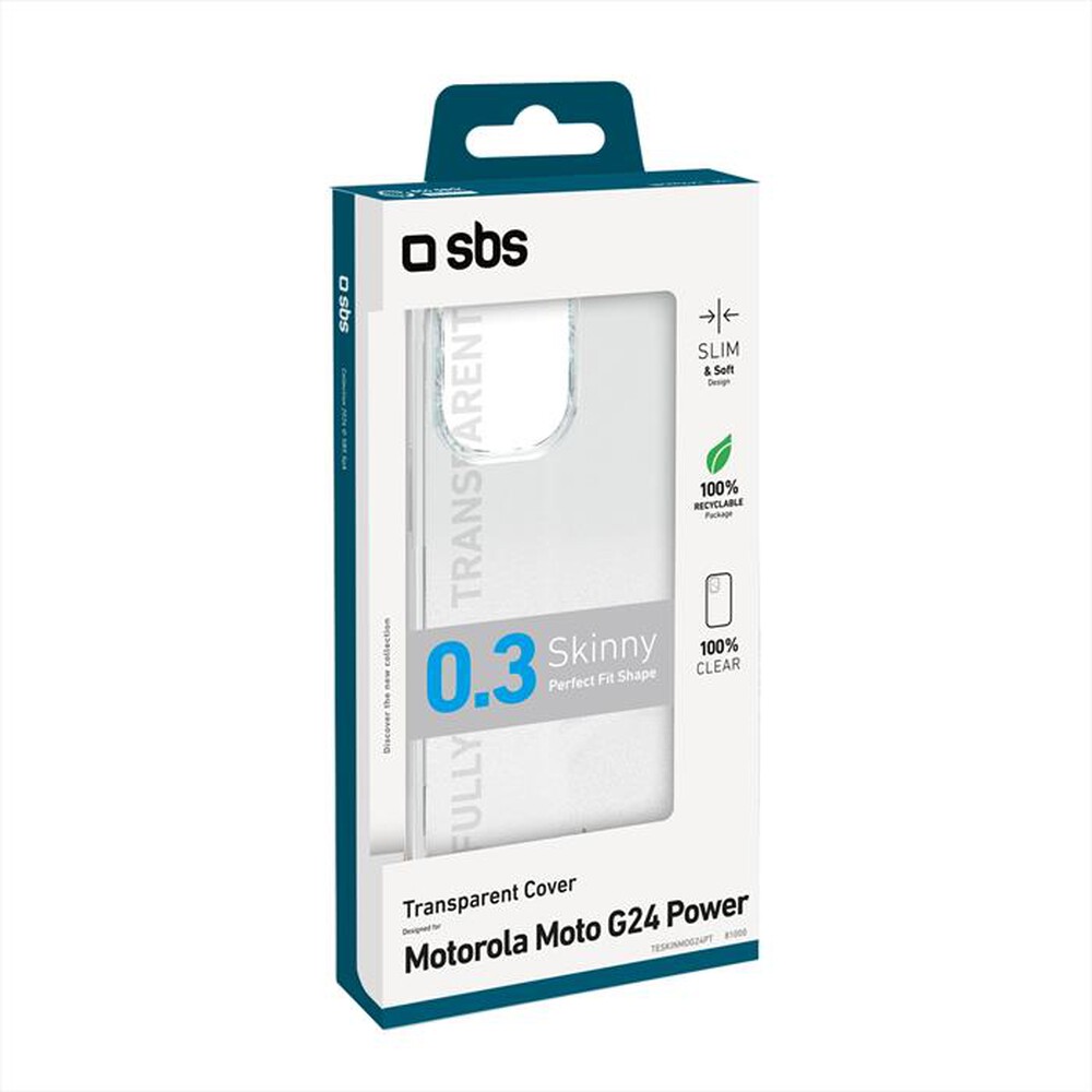 Immagine del prodotto SBS - Cover Skinny Motorola Moto G24 Power TESKINMOG24PT-Trasparente