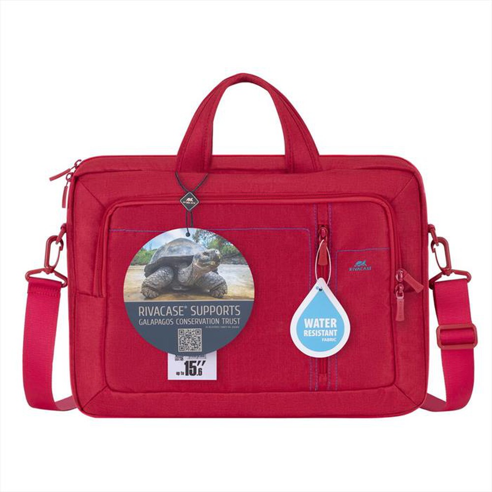 "RIVACASE - 7530 BORSA CON TRACOLLA PER NOTEBOOK DA 15,6\"-Rosso"