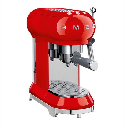 SMEG - Macchina da Caff&egrave; Manuale 50's Style &ndash; ECF01RDEU-rosso