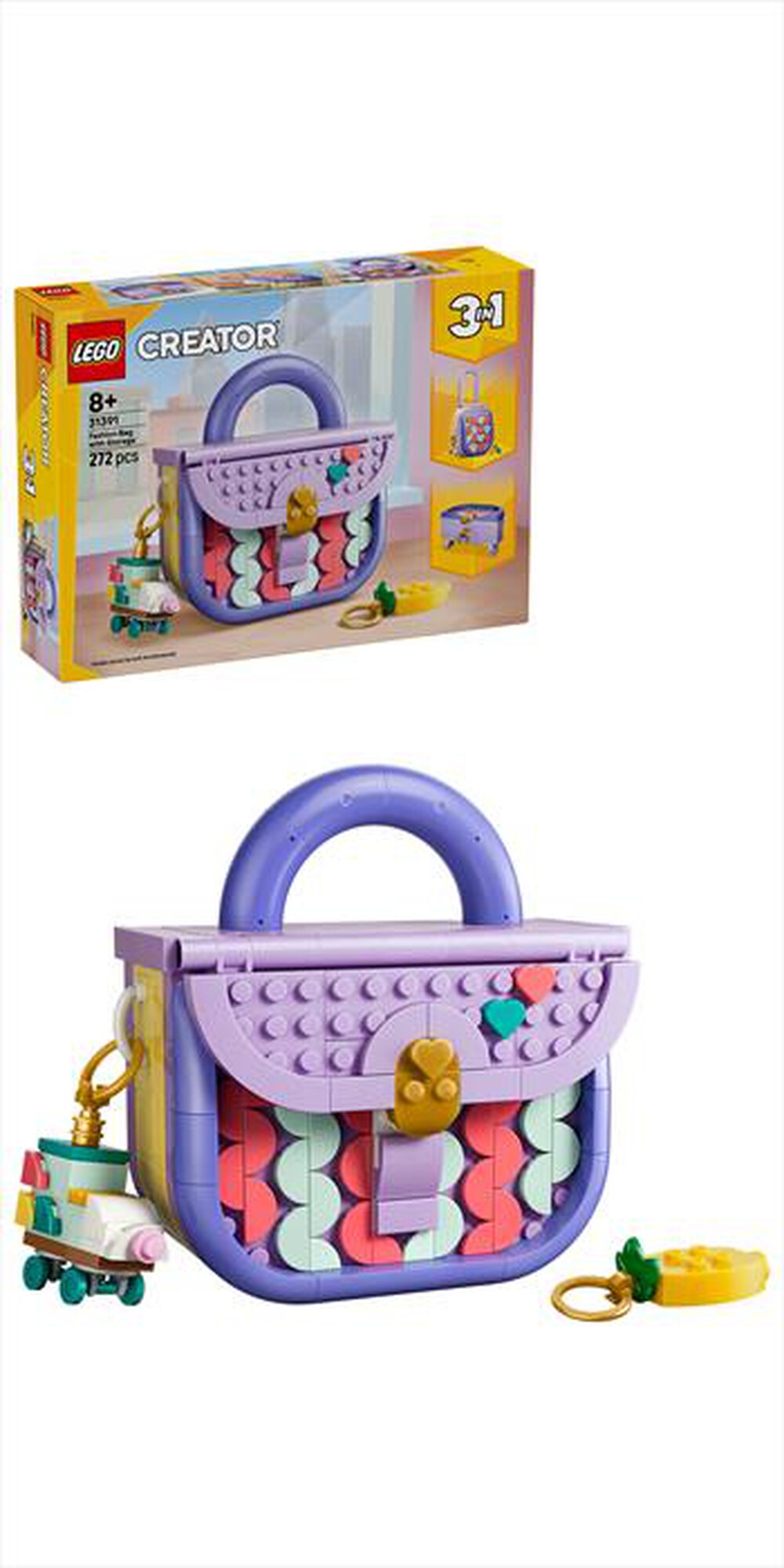Immagine del prodotto LEGO - CREATOR Borsetta alla Moda Portaoggetti - 31391-Multicolore