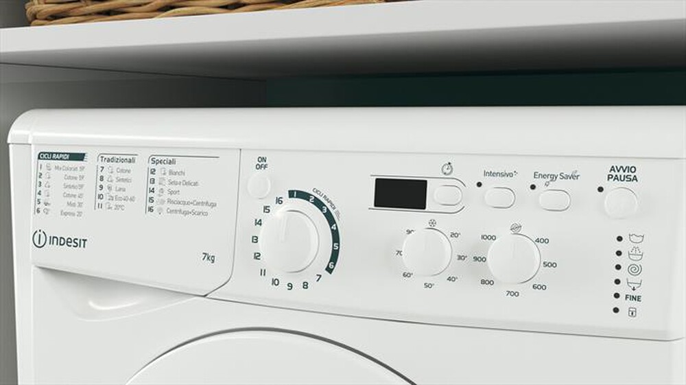 Immagine del prodotto INDESIT - Lavatrice EWD 71052 W IT N 7 Kg Classe E