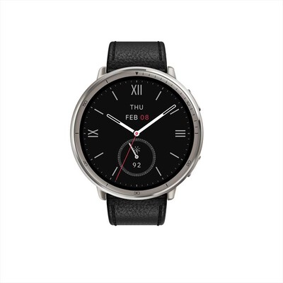 AMAZFIT - Smartwatch ACTIVE 2 ROUND PREMIUM ED-Black+red