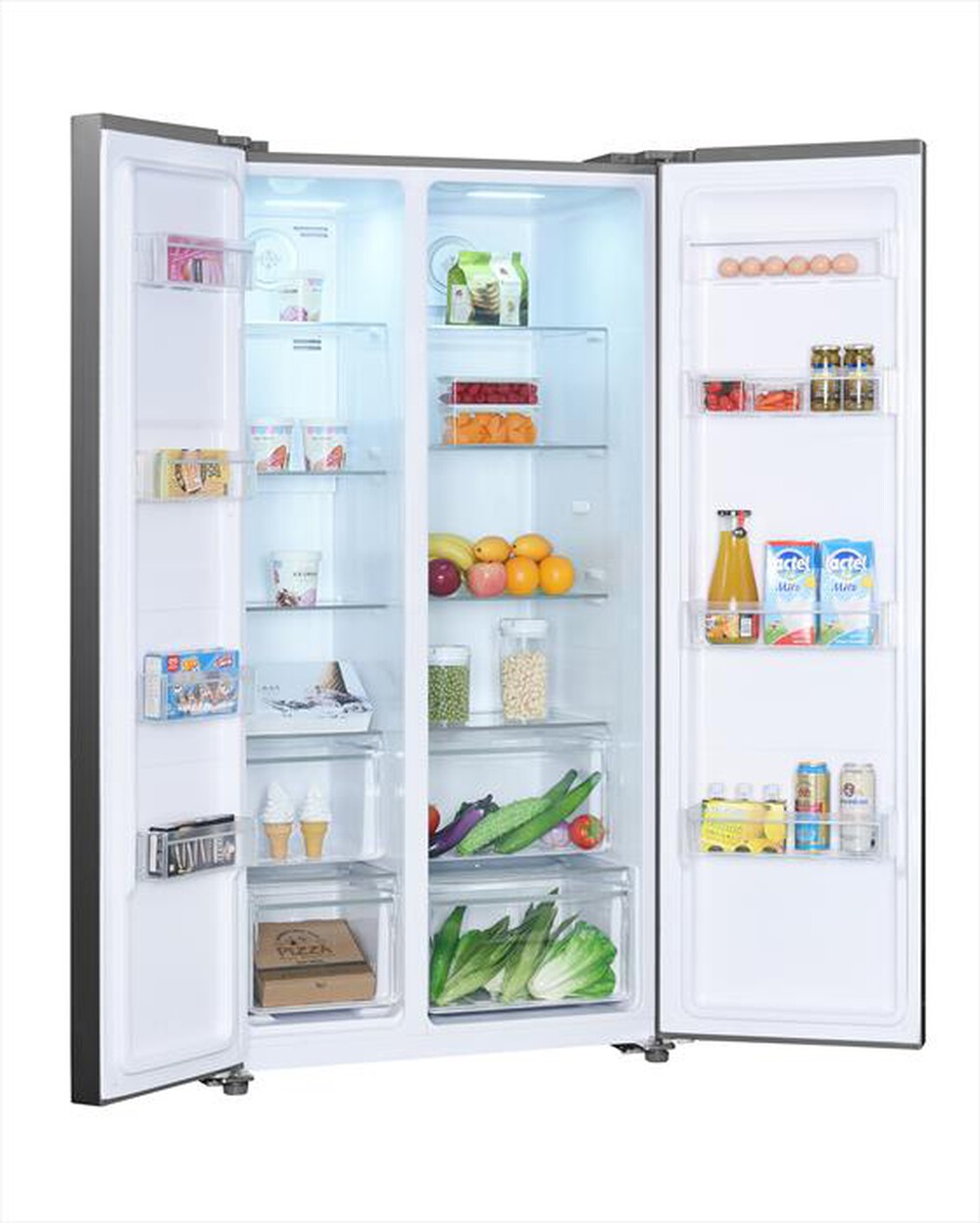 "BEKO - Frigorifero side by side GNO5323XPN Classe D 532lt-Inox Look"