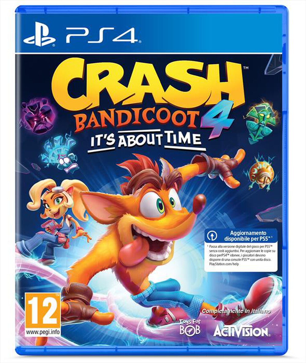 Immagine del prodotto ACTIVISION-BLIZZARD - CRASH BANDICOOT 4 - IT&acute;S ABOUT TIME PS4 IT