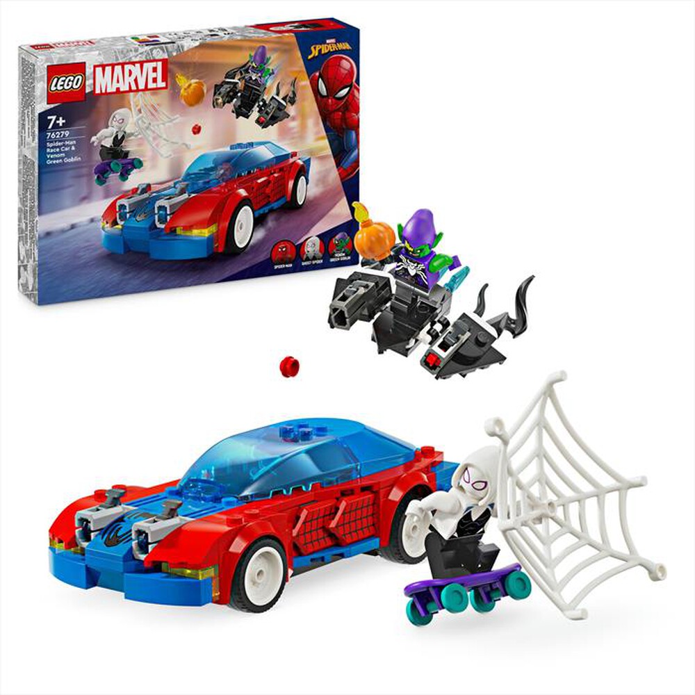 Immagine del prodotto LEGO - SUPER HEROES Auto Spider-Man e Venom Goblin 76279