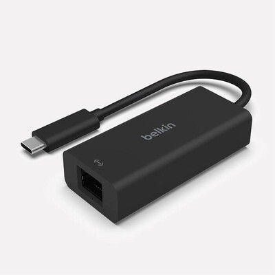 BELKIN - ADATTATORE DA USB-C A 2.5GB ETHERNET-nero