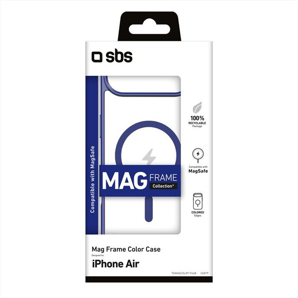 Immagine del prodotto SBS - Cover Mag Frame per iPhone 17 Air-Blu