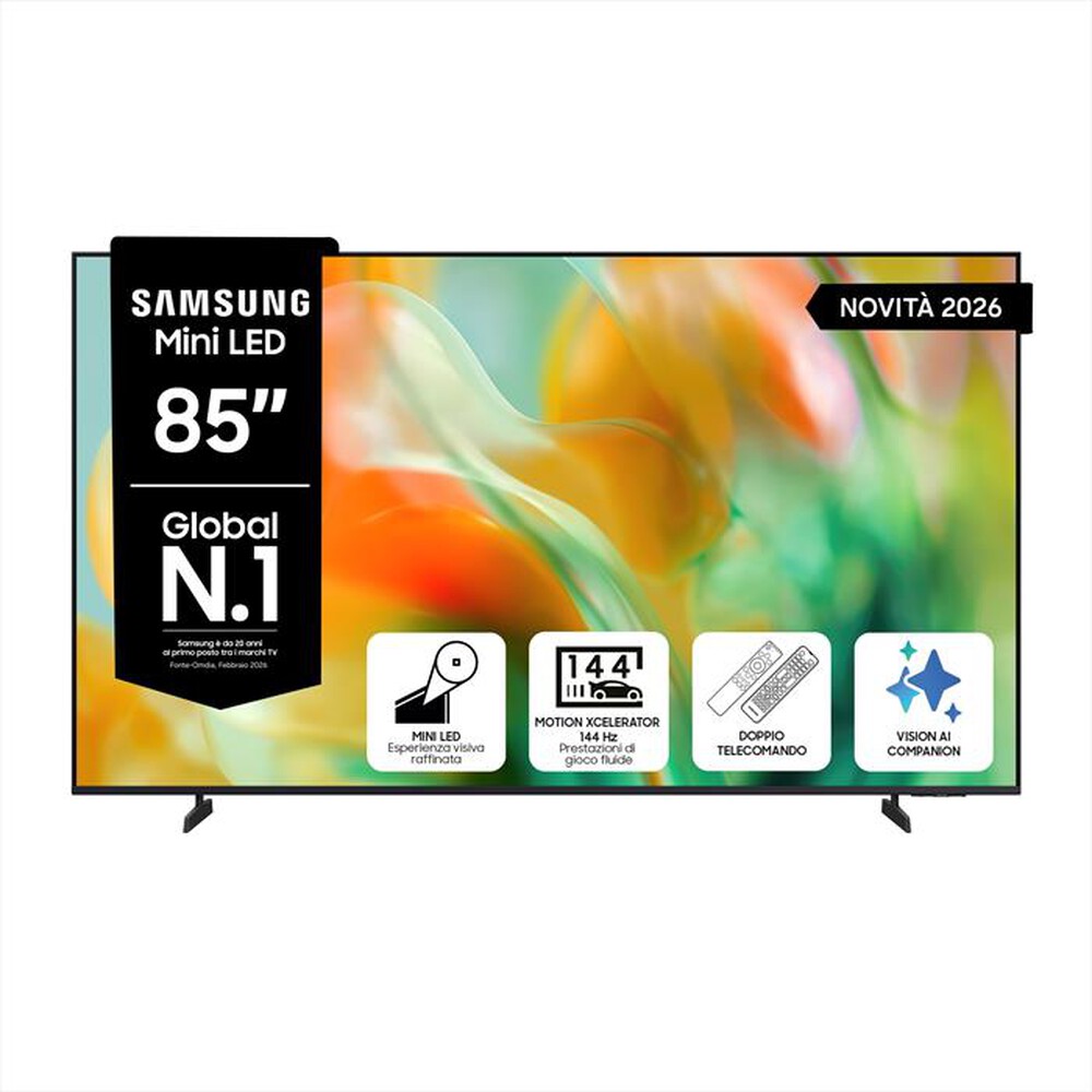 Immagine del prodotto SAMSUNG - Smart TV Mini LED 4K AI 85" UE85M80HAUXZT-Titan Black