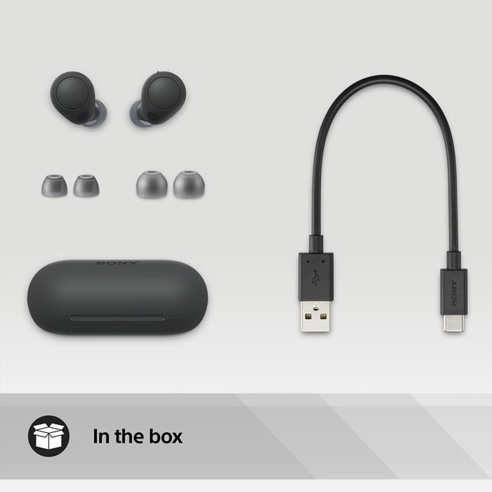 "SONY - Auricolari bluetooth WFC700NB.CE7-Nero"