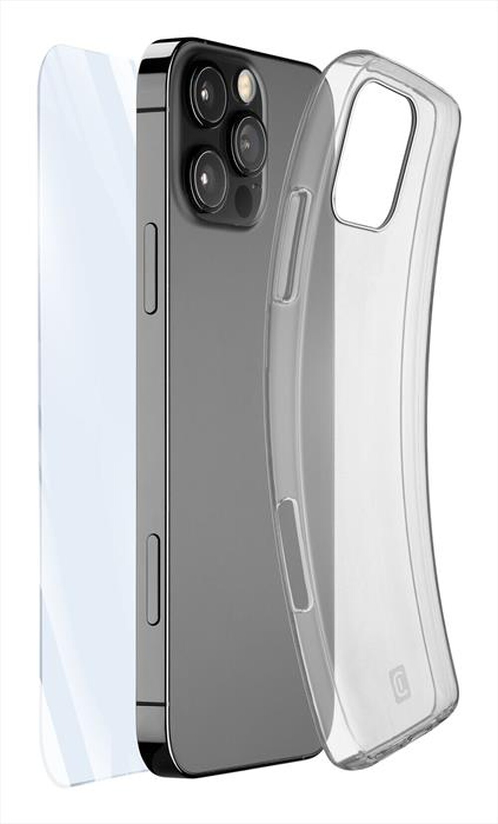 Immagine del prodotto CELLULARLINE - Cover case PROTECTION KIT per iPhone 16 Pro-Transparent