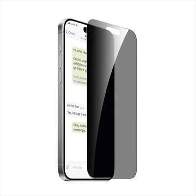 PURO - Vetro privacy PUSDGPRIPHONE16P67 iPhone 16 Pro Max-Trasparente