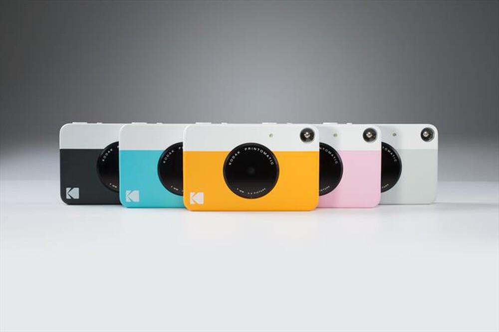 "KODAK - Fotocamera compatta PRINTOMATIC-Blu"
