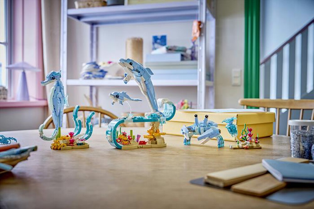 Immagine del prodotto LEGO - CREATORE 3IN1 Animali marini: delfini - 31385-Multicolore